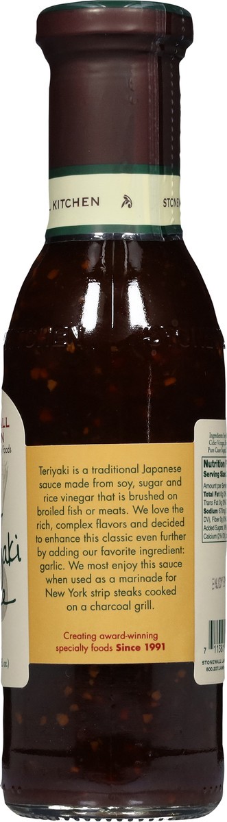 slide 9 of 12, Stonewall Kitchen Garlic Teriyaki Sauce 11 fl oz, 11 fl oz