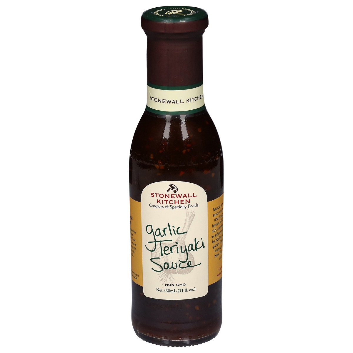 slide 1 of 12, Stonewall Kitchen Garlic Teriyaki Sauce 11 fl oz, 11 fl oz