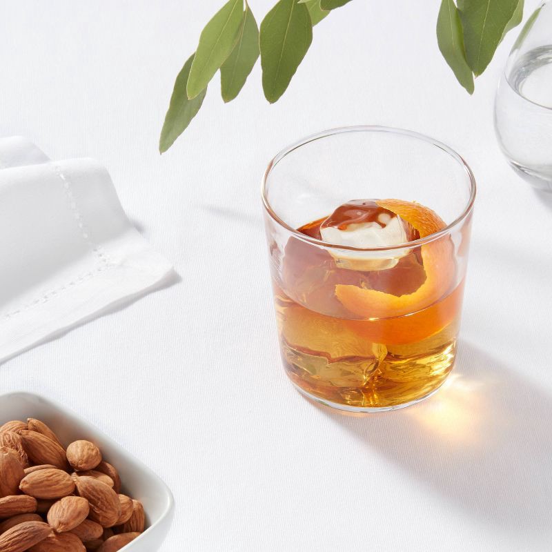 slide 2 of 3, 12oz 6pk Glass Rioja Double Old Fashioned Glasses - Threshold™, 6 ct