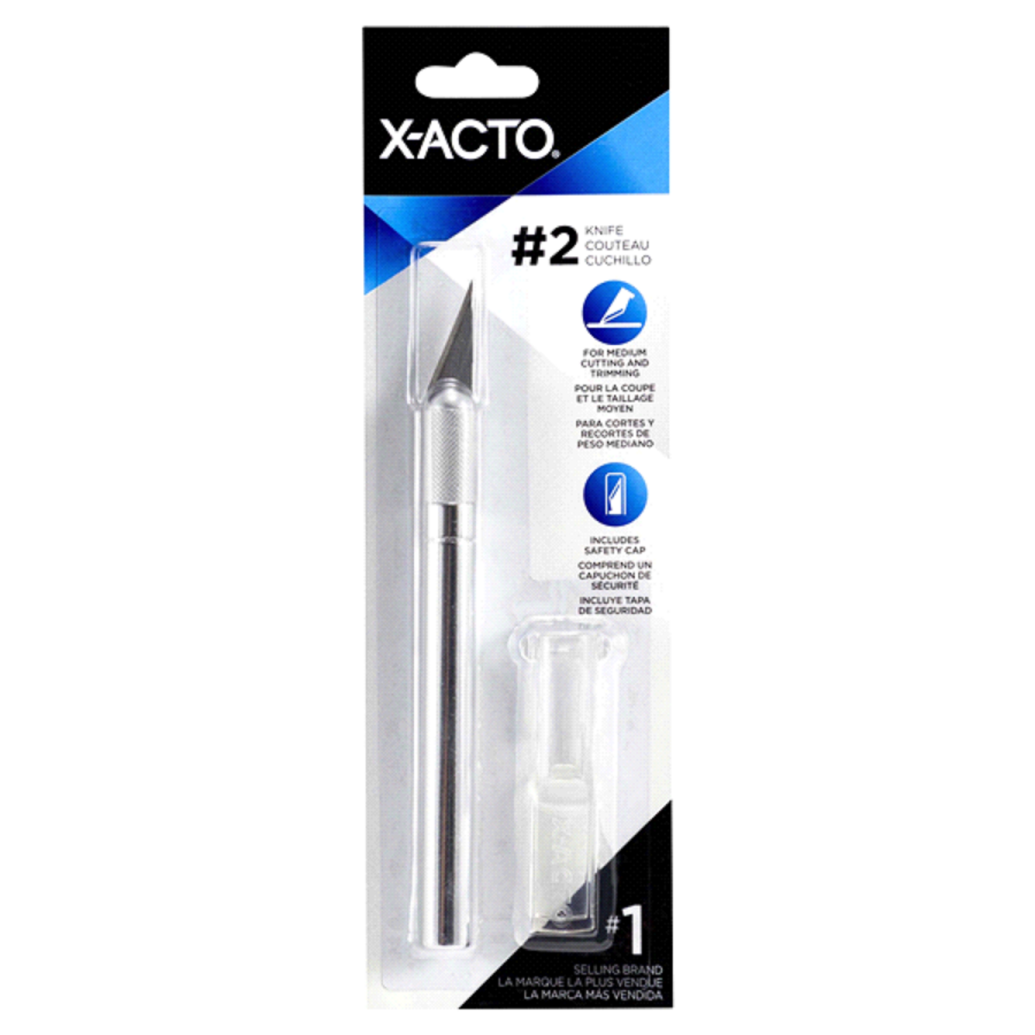 slide 1 of 1, X-ACTO #2 Precision Knife, 1 ct