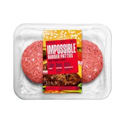 Impossible Burger Plant Based Patties - 8oz