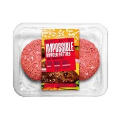 Impossible Burger Plant Based Patties - 8oz