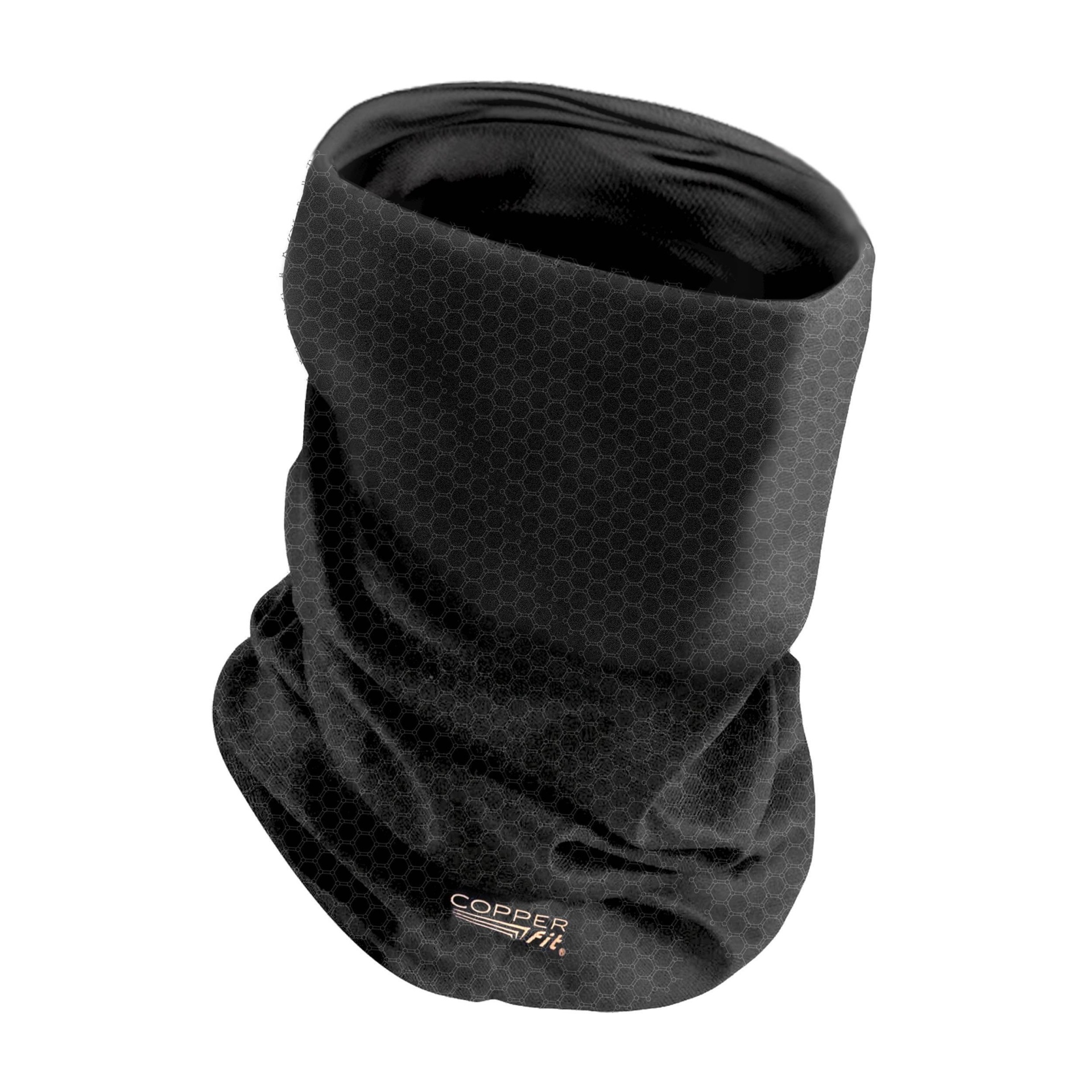 slide 1 of 5, Copper Fit Guardwell Neck Gaiter - Charcoal, 1 ct