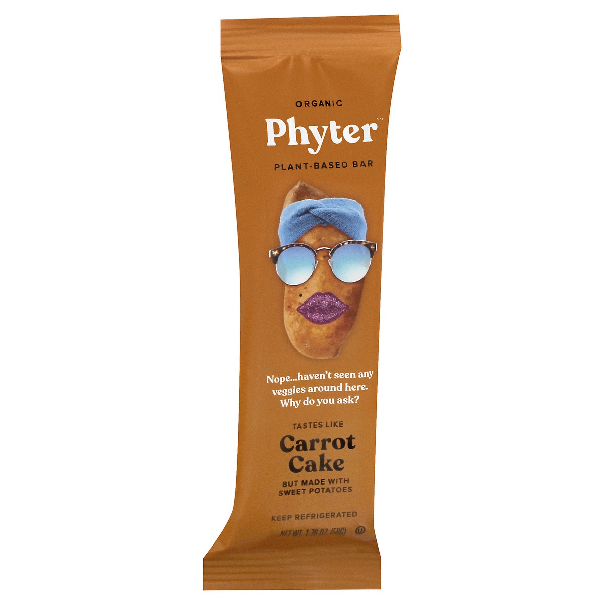 slide 7 of 12, Phyter Organic Carrot Cake Plant-Based Bar 1.76 oz, 1.76 oz