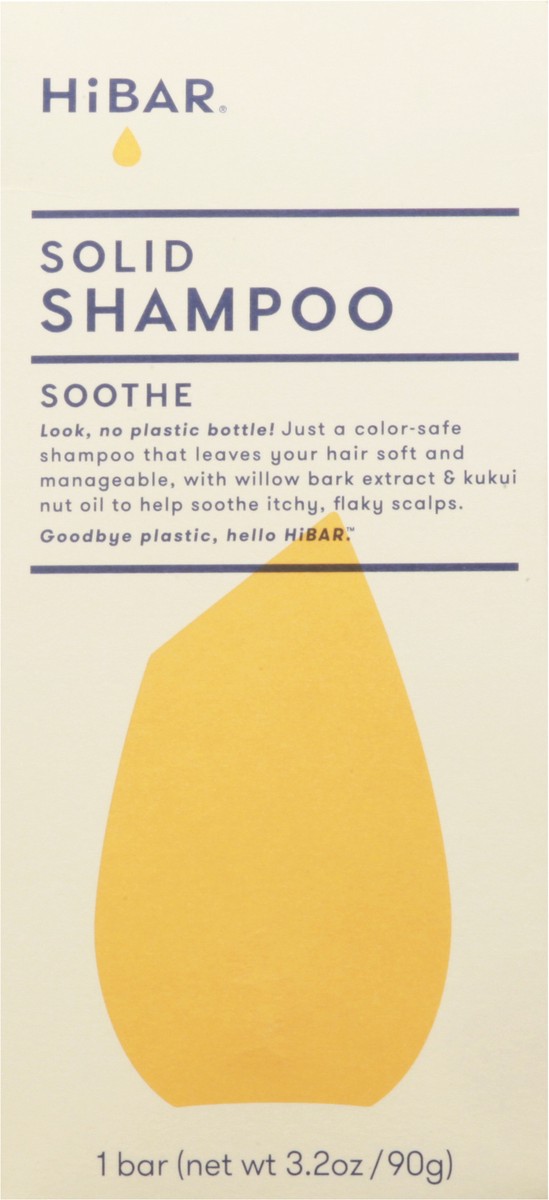 slide 1 of 9, HiBAR Soothe Solid Shampoo 1 ea, 1 ct