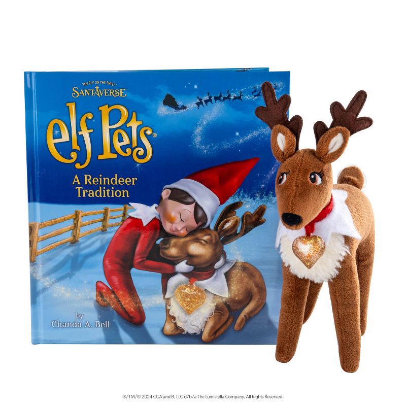 slide 2 of 9, Elf on the Shelf Elf Pets: A Reindeer Tradition - by Chanda Bell (Hardcover), 1 ct