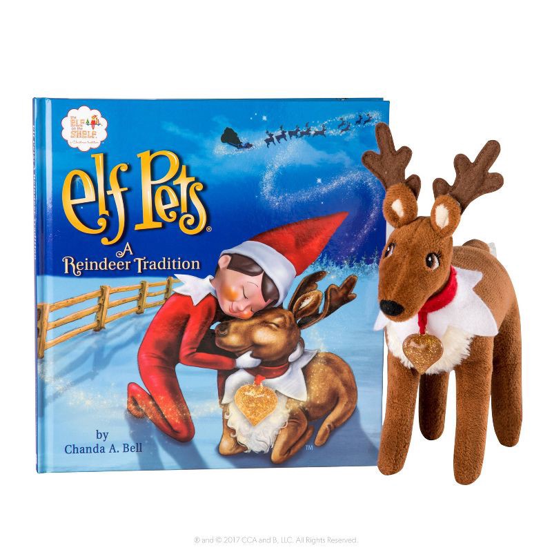 slide 2 of 7, Elf on the Shelf Elf Pets: A Reindeer Tradition - by Chanda Bell (Hardcover), 1 ct