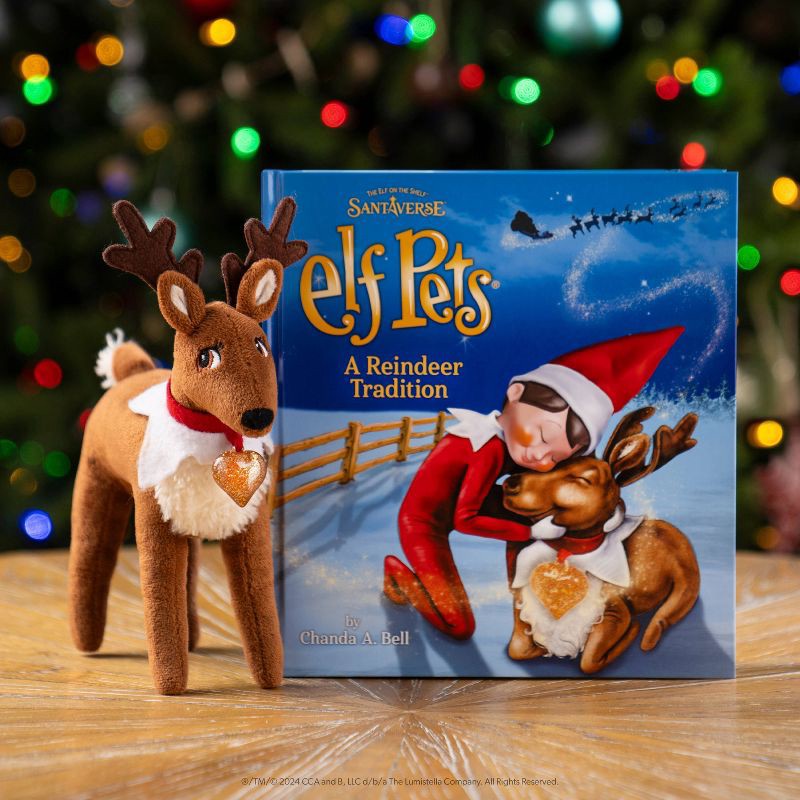 slide 3 of 9, Elf on the Shelf Elf Pets: A Reindeer Tradition - by Chanda Bell (Hardcover), 1 ct