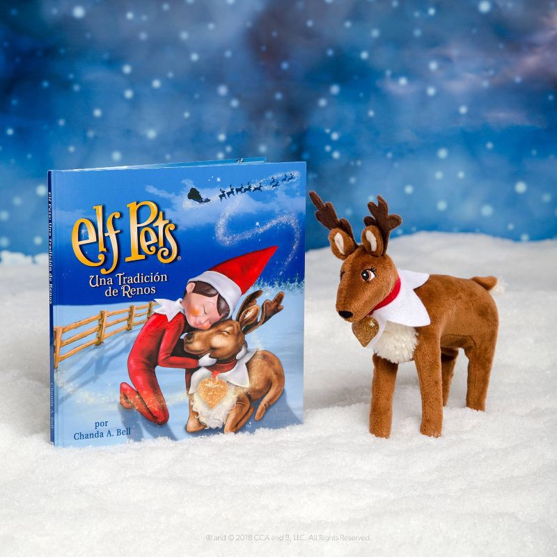 slide 6 of 7, Elf on the Shelf Elf Pets: A Reindeer Tradition - by Chanda Bell (Hardcover), 1 ct