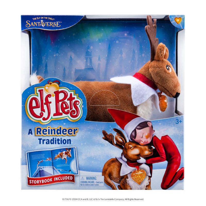 slide 1 of 9, Elf on the Shelf Elf Pets: A Reindeer Tradition - by Chanda Bell (Hardcover), 1 ct