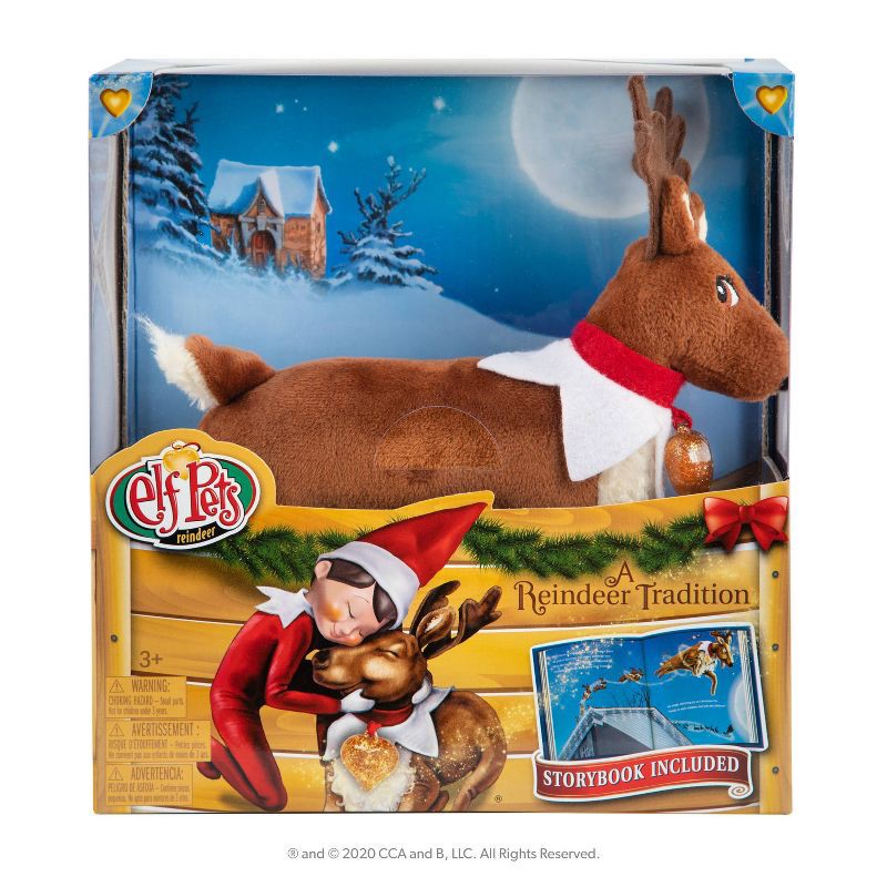 slide 1 of 7, Elf on the Shelf Elf Pets: A Reindeer Tradition - by Chanda Bell (Hardcover), 1 ct