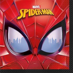 Spider-Man 16ct Paper Party Lunch Napkins