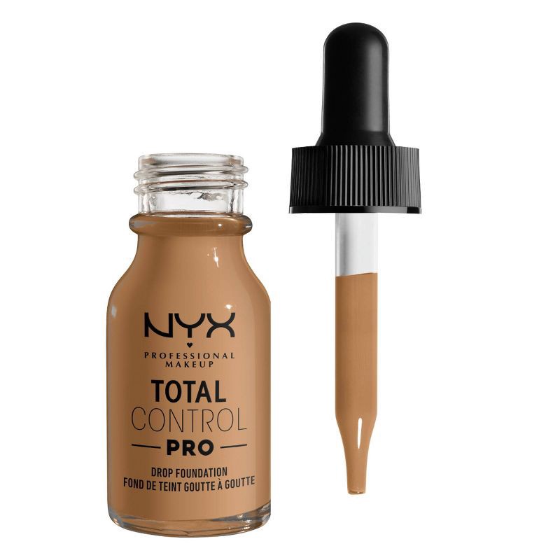 slide 1 of 1, NYX Professional Makeup Total Control Pro Drop Foundation Skin-true buildable Coverage - 13 Golden - 0.43 fl oz, 0.43 fl oz