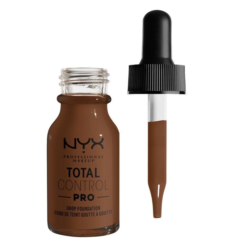 slide 1 of 1, NYX Professional Makeup Total Control Pro Drop Foundation Skin-true buildable Coverage - 21 Cocoa - 0.43 fl oz, 0.43 fl oz