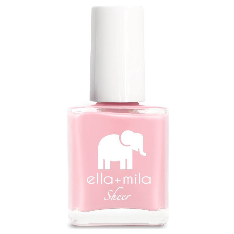 slide 1 of 3, ella+mila Sheer Nail Polish Collection - Pure - 0.45 fl oz, 0.45 fl oz