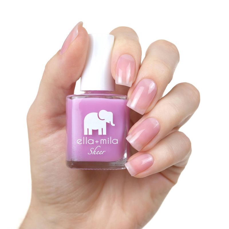 slide 2 of 3, ella+mila Sheer Nail Polish Collection - Bold - 0.45 fl oz, 0.45 fl oz