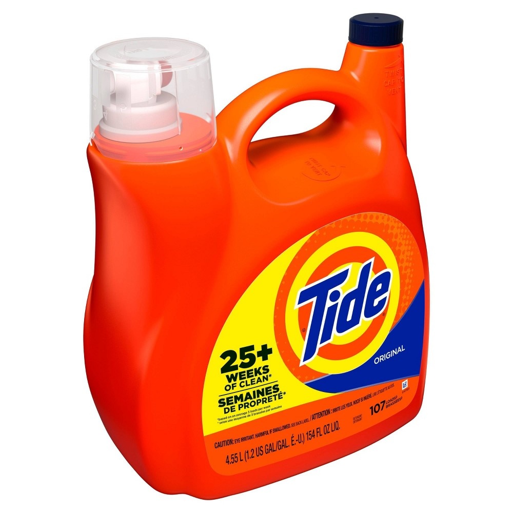 slide 11 of 11, Tide Original Liquid Laundry Detergent - 154 fl oz, 154 fl oz