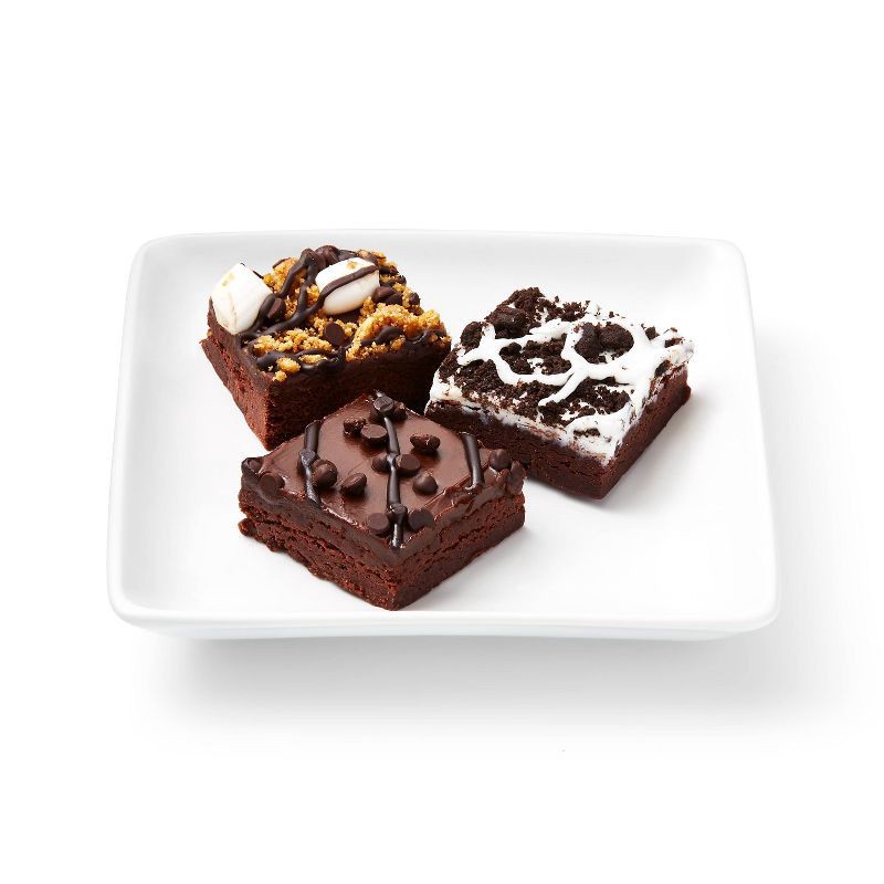 slide 3 of 3, Brownie Trio Platter - 17.25oz/12ct - Favorite Day™, 17.25 oz, 12 ct
