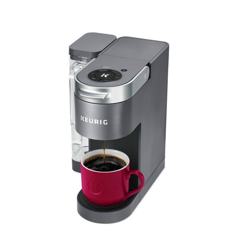 slide 2 of 13, Keurig K-Supreme Single-Serve K-Cup Pod Coffee Maker Gray: Automatic Shut-Off, Brews Iced Coffee, 66 oz Capacity, 66 oz