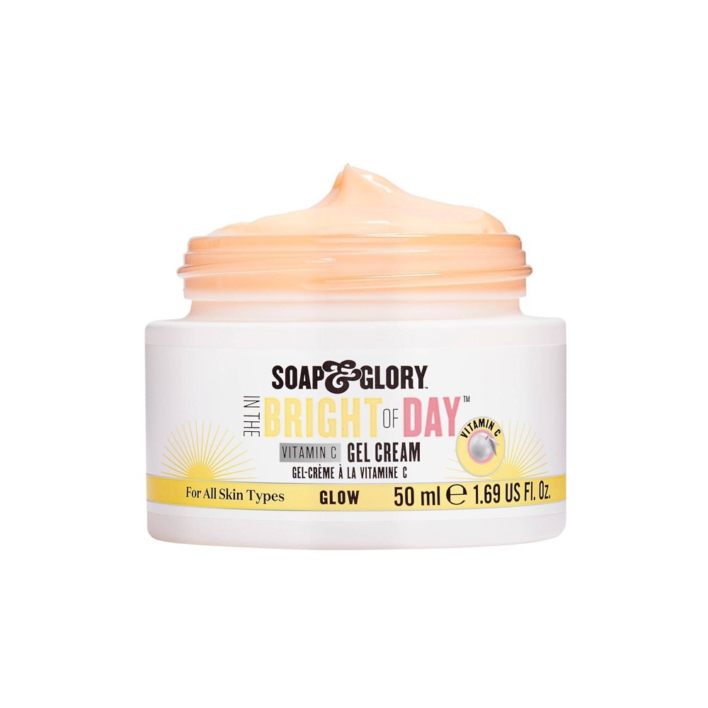 slide 3 of 11, Soap & Glory In The Bright of Day Vitamin C Gel Cream, 1.69 fl oz