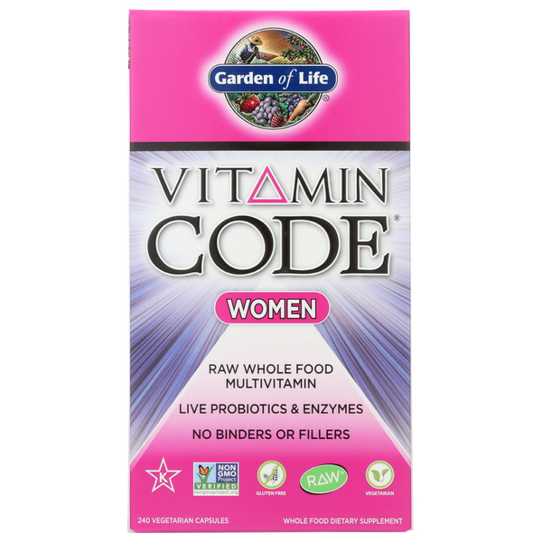 slide 1 of 1, Garden of Life Vitamin Code Women's Multi, 1 ct