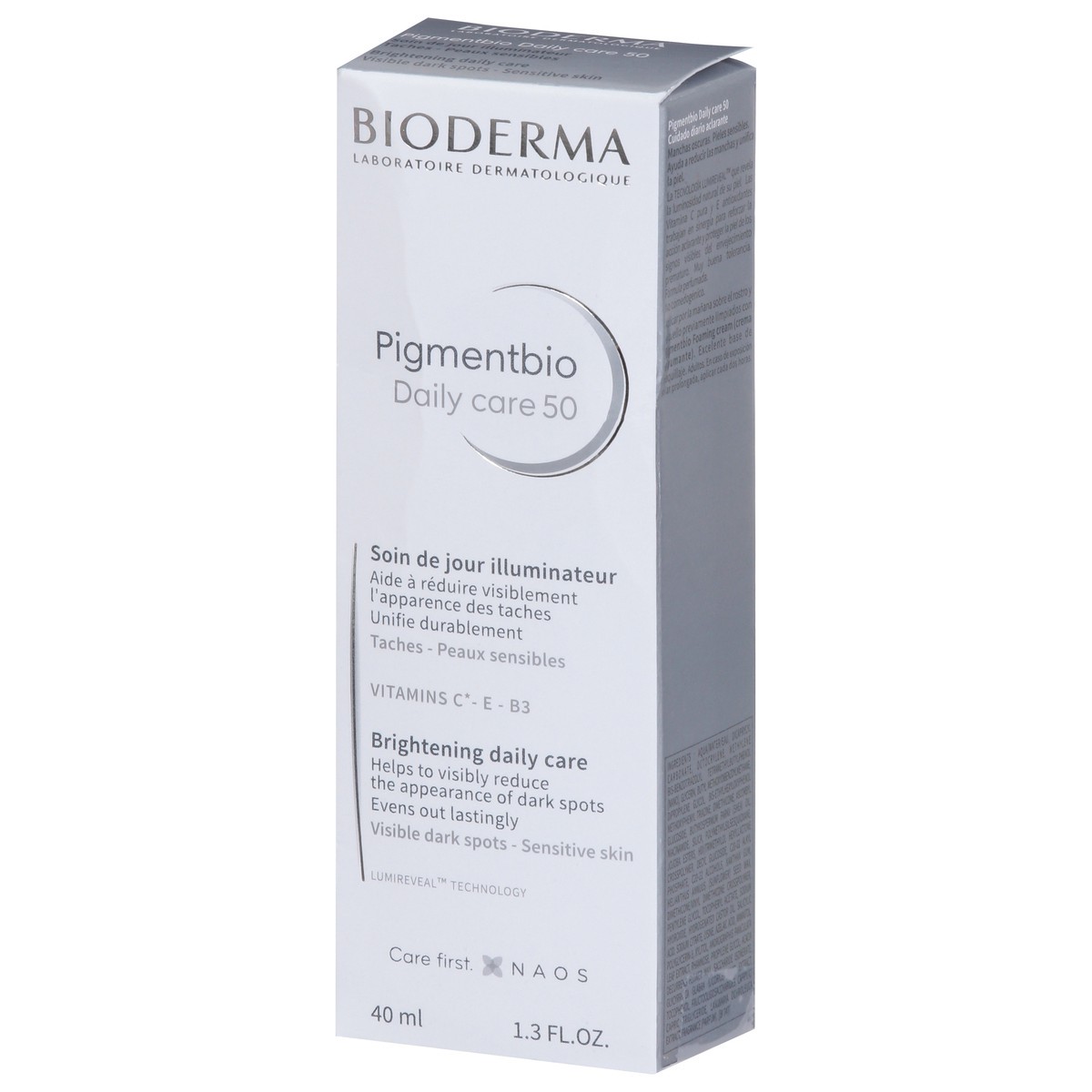 slide 3 of 9, Bioderma Pigmentbio Daily Care 50 1.3 fl oz, 1.30 fl oz