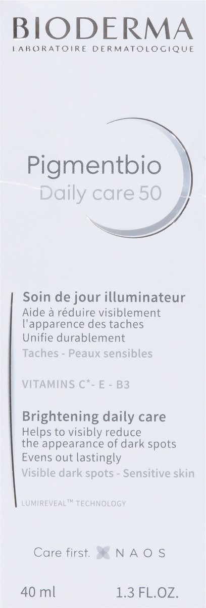 slide 2 of 9, Bioderma Pigmentbio Daily Care 50 1.3 fl oz, 1.30 fl oz