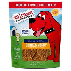 Clifford the Big Red Dog Chicken Tasties Treats for Dogs 6 oz