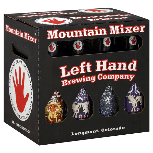 slide 1 of 1, Left Hand Brewing Co. Beer 12 ea, 12 ct; 12 fl oz