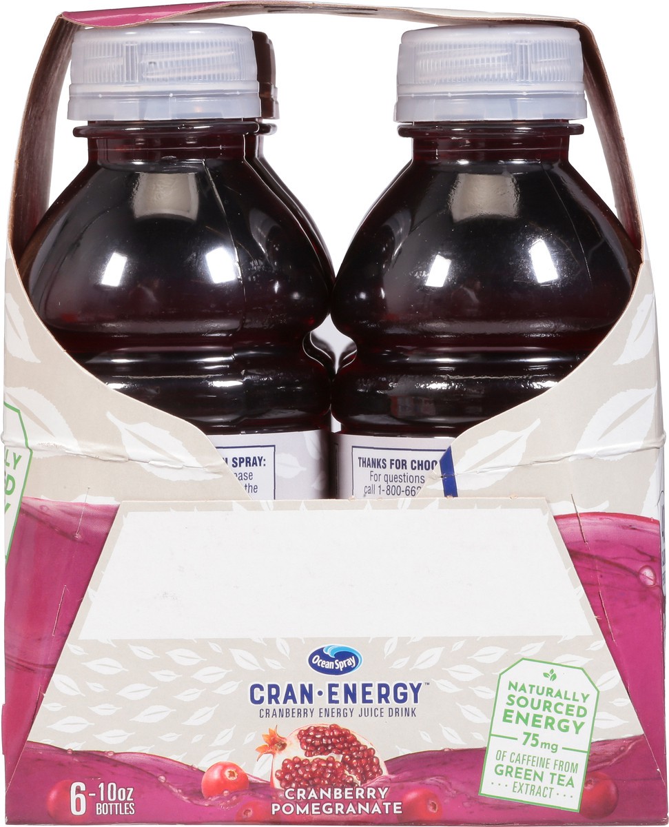 slide 4 of 13, Ocean Spray Cran-Energy Cranberry Energy Juice Drink 6 - 10 fl oz Bottles, 6 ct; 10 fl oz