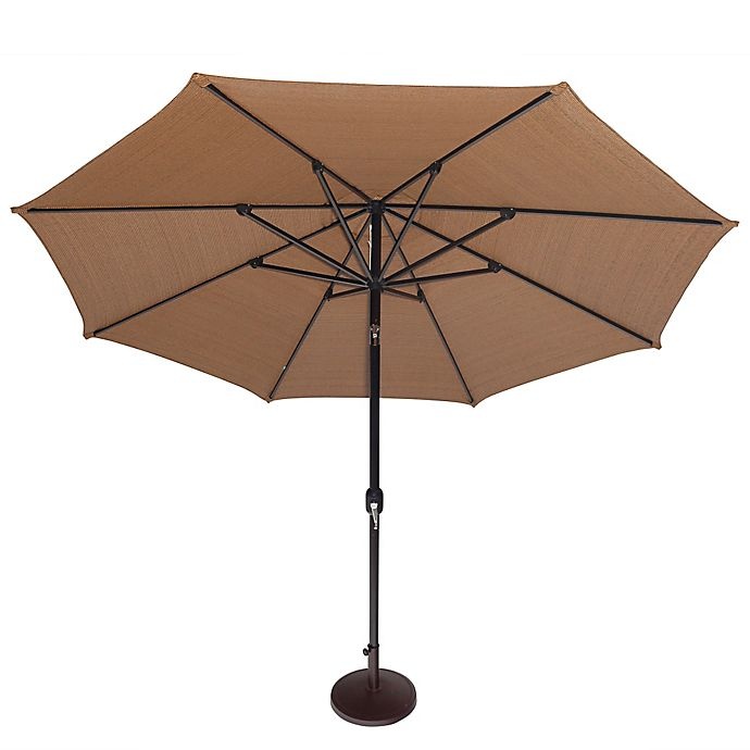 slide 3 of 4, Coolaroo 11-FootMarket Umbrella - Mocha, 1 ct