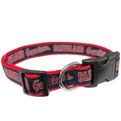 A + D Cleveland Guardians Adj Pet Collar 1 LG