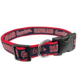 A + D Cleveland Guardians Adj Pet Collar 1 LG