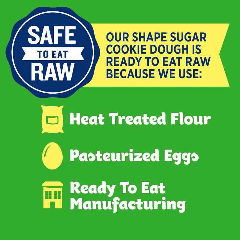 slide 6 of 8, Pillsbury Ready-to-Bake Elf Shape Sugar Cookie Dough - 9.1oz/20ct, 9.1 oz, 20 ct