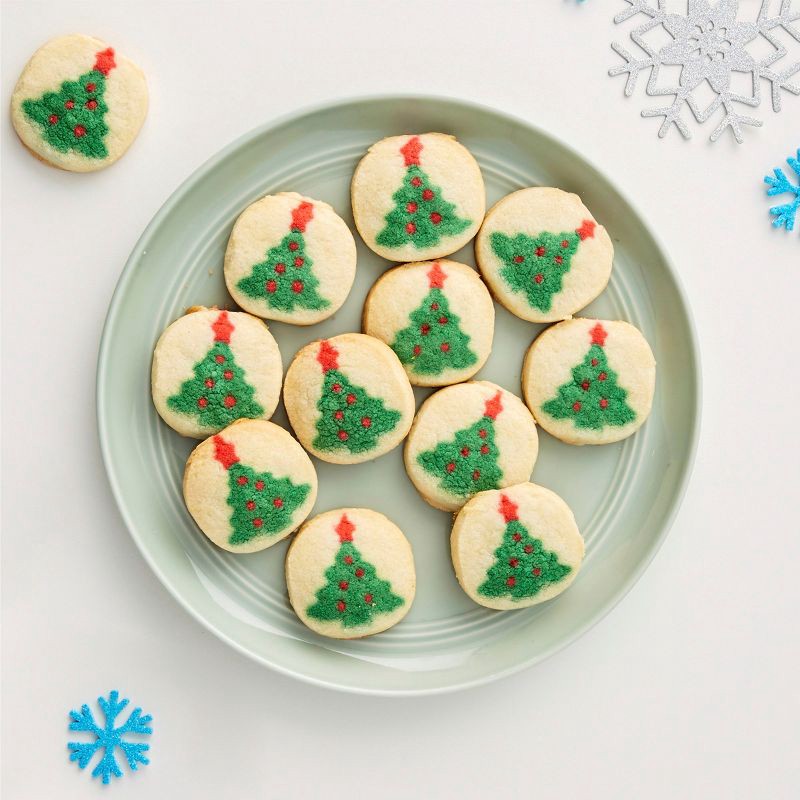 slide 3 of 11, Pillsbury Ready-to-Bake Christmas Tree Shape Sugar Cookie Dough - 9.1oz/20ct, 9.1 oz, 20 ct