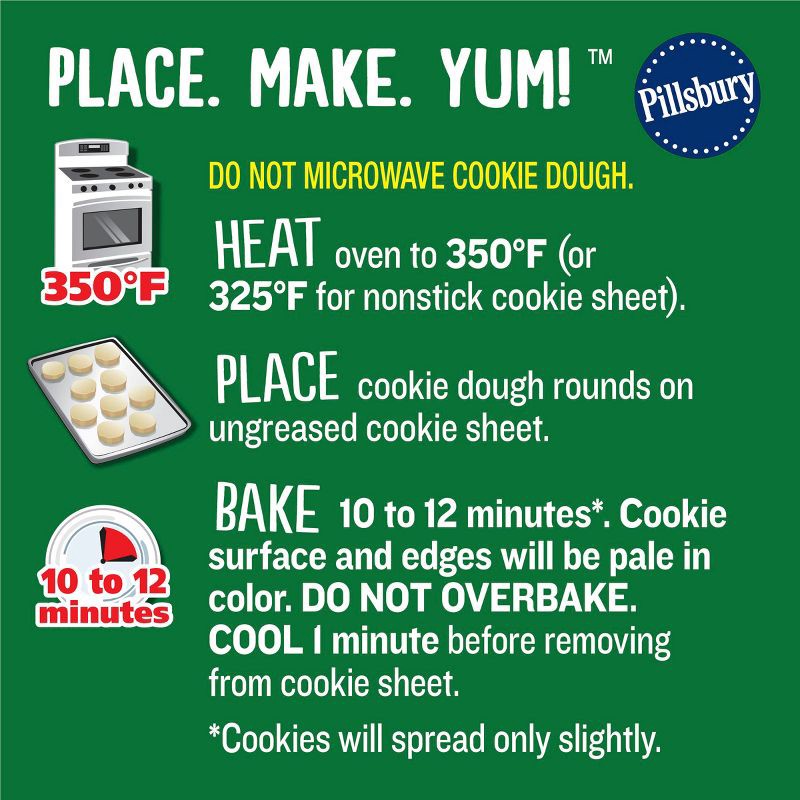 slide 5 of 11, Pillsbury Ready-to-Bake Christmas Tree Shape Sugar Cookie Dough - 9.1oz/20ct, 9.1 oz, 20 ct
