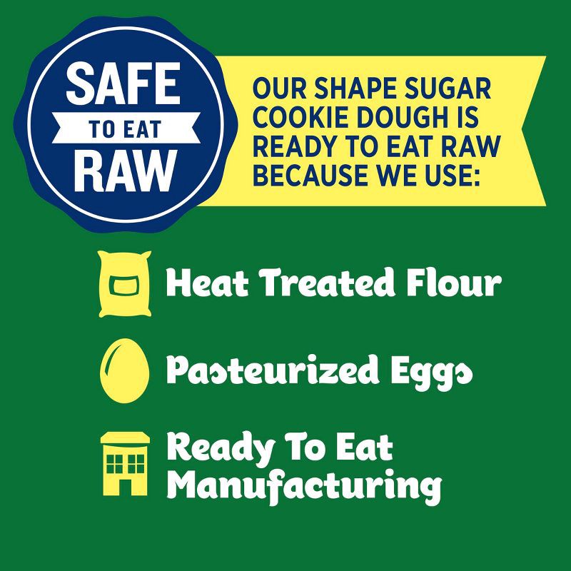 slide 6 of 11, Pillsbury Ready-to-Bake Christmas Tree Shape Sugar Cookie Dough - 9.1oz/20ct, 9.1 oz, 20 ct