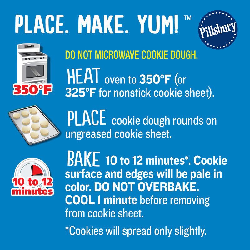 slide 5 of 8, Pillsbury Ready-to-Bake Snowman Shape Sugar Cookie Dough - 9.1oz/20ct, 9.1 oz, 20 ct