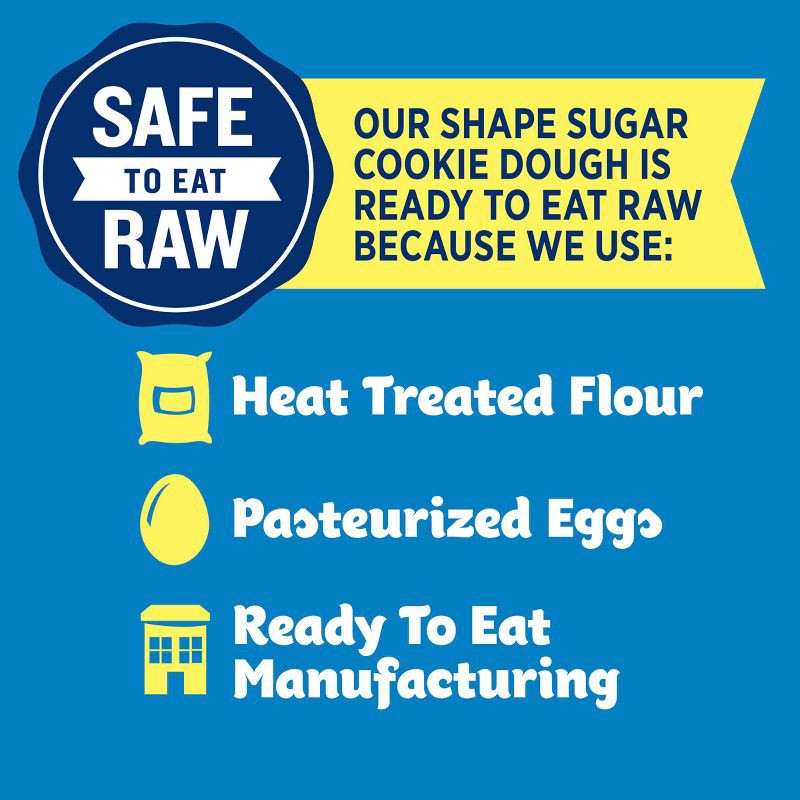 slide 6 of 8, Pillsbury Ready-to-Bake Snowman Shape Sugar Cookie Dough - 9.1oz/20ct, 9.1 oz, 20 ct