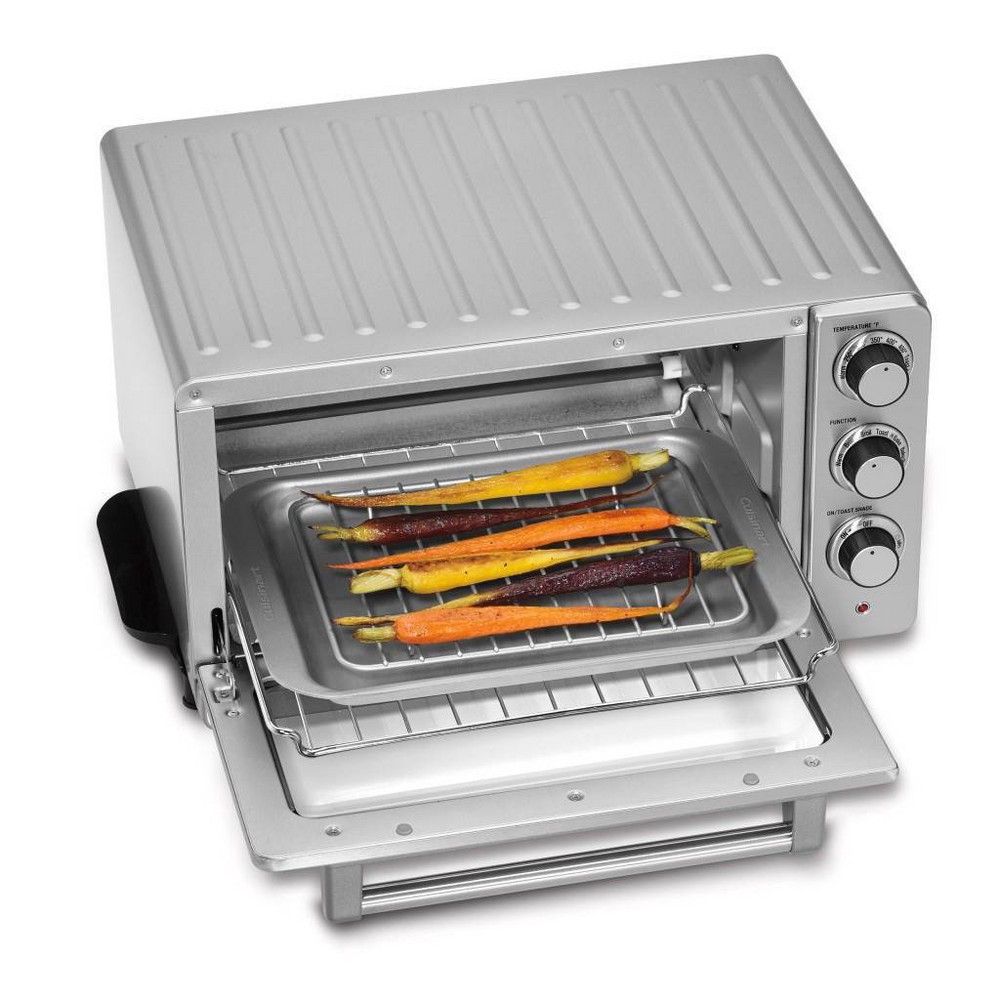 slide 4 of 4, Cuisinart Chef's Classic Non-Stick Toaster Oven Broiler Pan with Rack AMB-TOBPRKT, 1 ct