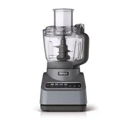 Ninja Professional 850W 9-Cup Food Processor - BN601: Stainless Steel, 3 Speeds, Mix, Chop, Slice, Shred, Puree, Dishwasher Safe