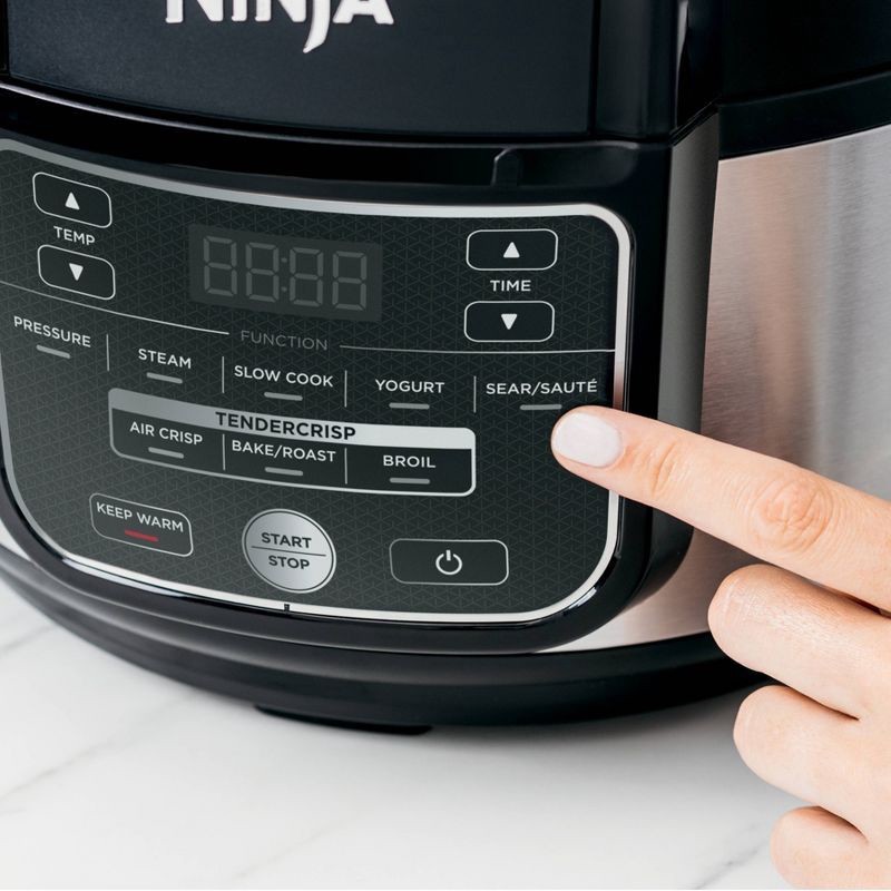 Ninja Foodi Programmable 10-in-1 5qt Pressure Cooker and Air Fryer - FD101  5 qt