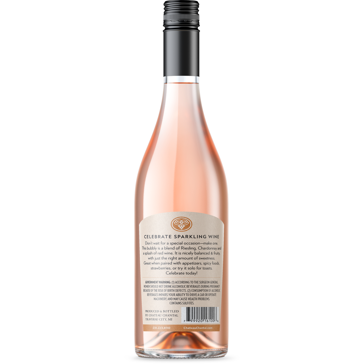 slide 2 of 2, Chateau Chantal Celebrate Sparkling Wine, 750 ml