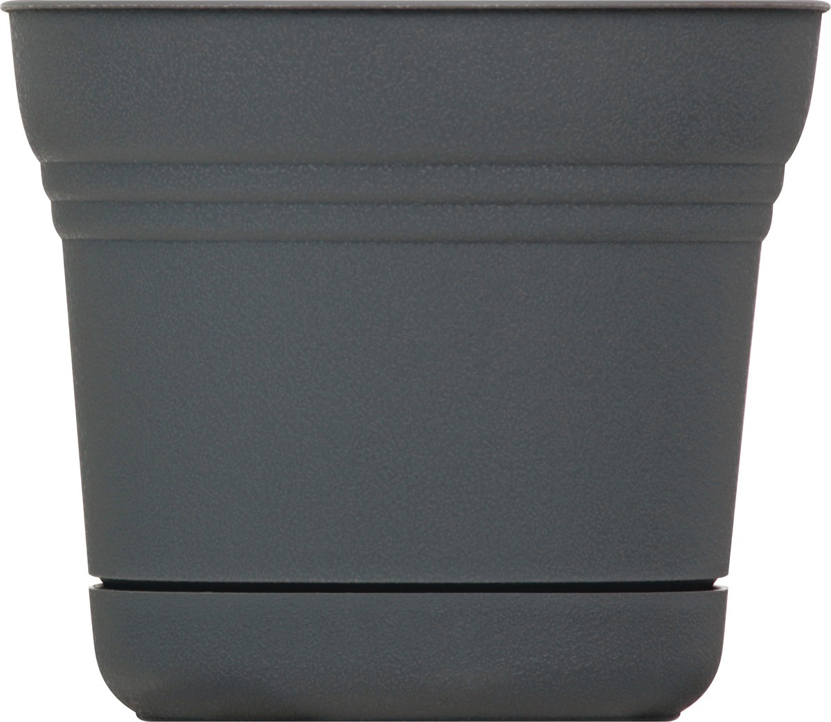 slide 2 of 11, Bloem Saturn Charcoal 5 Inches Planter 1 ea, 1 ct