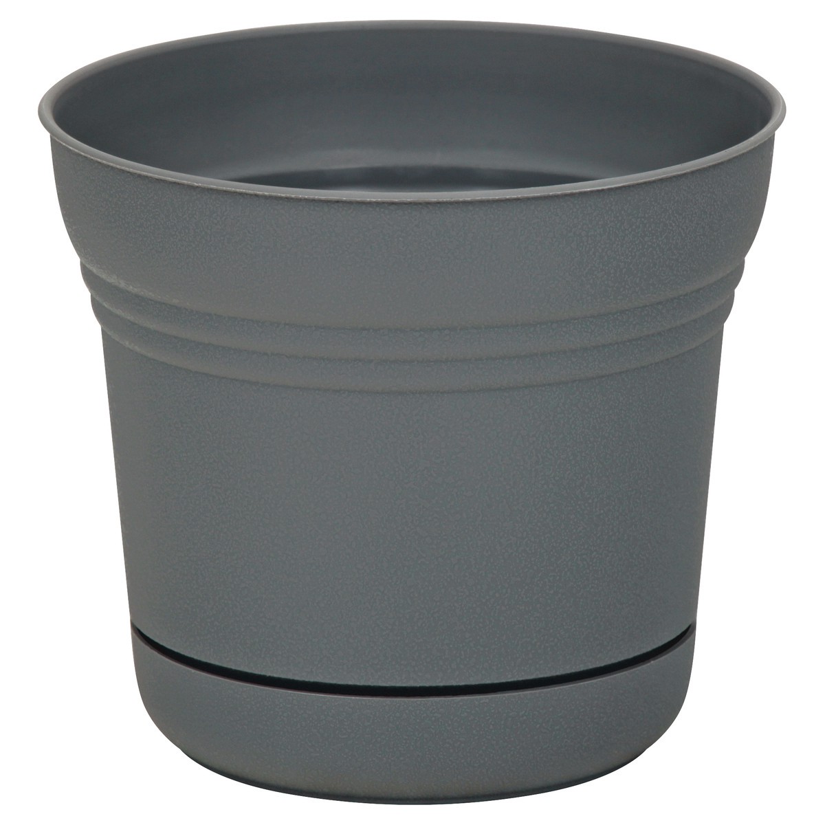 slide 4 of 11, Bloem Saturn Charcoal 5 Inches Planter 1 ea, 1 ct