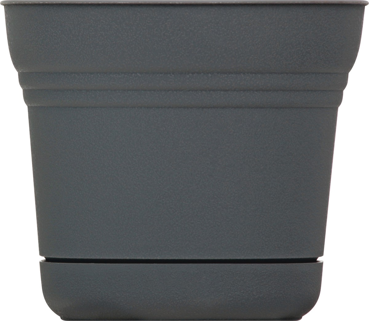 slide 6 of 11, Bloem Saturn Charcoal 5 Inches Planter 1 ea, 1 ct