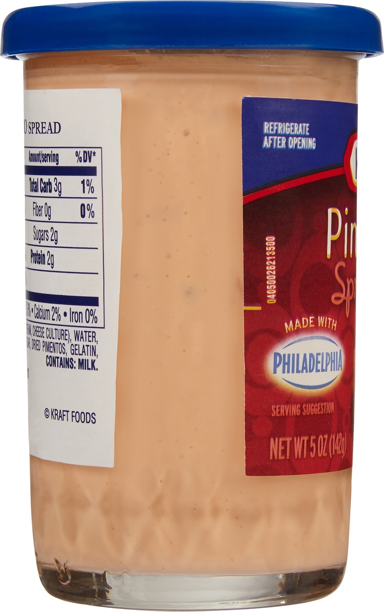 Kraft Pimento Spread with Philadelphia Cream Cheese 5 oz Shipt