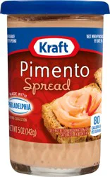 Kraft Pimento Spread with Philadelphia Cream Cheese, 5 oz Jar