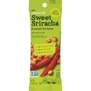 slide 1 of 1, GE ABOUND Gold Emblem Abound Chickpeas Roasted Sweet Sriracha Flavor, 1.2 oz