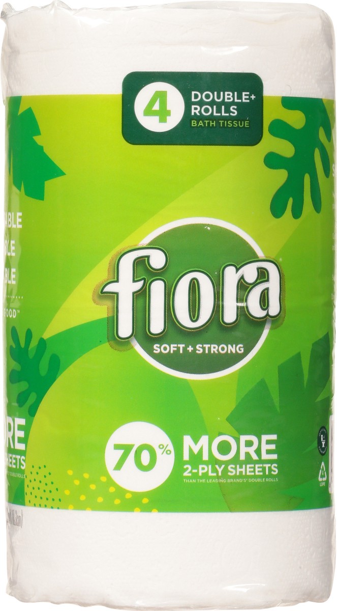 slide 5 of 11, Fiora Double Roll Tissue, 4 ct